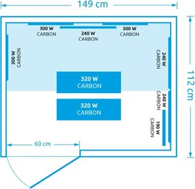 Marimex | Infrasauna Marimex NOBLESSE 3001 XL s Wi-Fi | 11105672