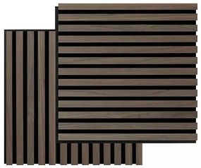 Fibrotech Akustický obkladový panel Square, MDF, 520 × 520 × 22 mm, vlašský orech