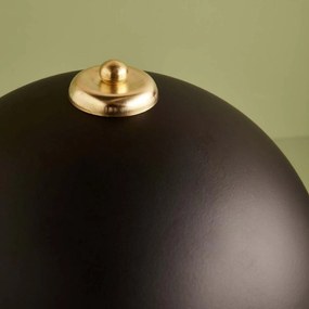 Stolní lampa Breaky černá/zlatá