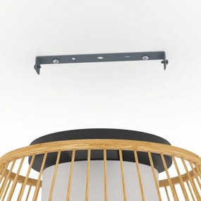 Eglo 390232 - Stropné svietidlo MONTERROSO 1xE27/40W/230V bambus