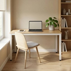 ModernHome Jedálenský stôl pre 4-5 osôb - 120x60 cm svetlý dub ModernHome