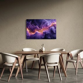 Obraz - Fialová hmlovina (90x60 cm)