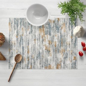 Biante Dekoračné prestieranie na stôl Porto PRT-010 Modro-sivo-hnedý melír 35x45 cm