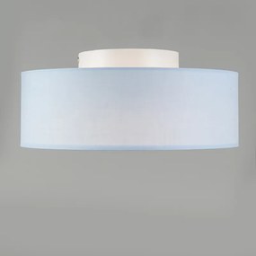 Stropné svietidlo modré 30 cm vrátane LED - Drum LED