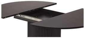 Okrúhly rozkladací jedálenský stôl v dekore duba ø 115 cm Malaga – Bonami Selection