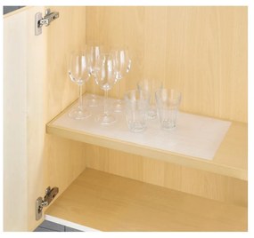 Transparentná protišmyková podložka do zásuvky Wenko Anti Slip, 150 × 50 cm