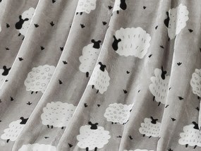 XPOSE® Mikroplyšová deka OVEČKA 200x220 cm