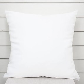 Biante Dekoračná obliečka na vankúš TF-132 Biela hladká bez vzoru 40 x 60 cm