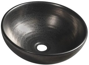Sapho Sapho, ATTILA keramické umývadlo, priemer 43cm, metalická meď, DK010