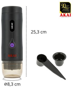 AKAI AESP-312 espresso prenosné automat
