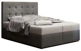 Čalúnená posteľ DOUBLE 1, cosmic 160, 160x200 cm