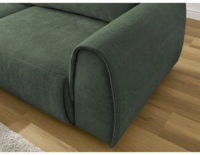 Tmavozelená rohová pohovka Aden – Bobochic Paris