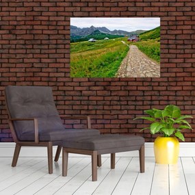Obraz - Portrét leoparda (90x60 cm)