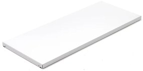 Polica FIRST, 1 ks, 70 kg nosnosť, 1000x400 mm, biela