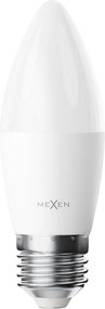 Mexen Nova, LED žiarovka E27, C37, 10W, Studená - 6500K, 1055 lm - L102-E27-1065-01