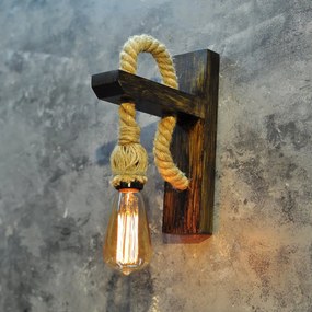 Nástenná lampa Lira čierna