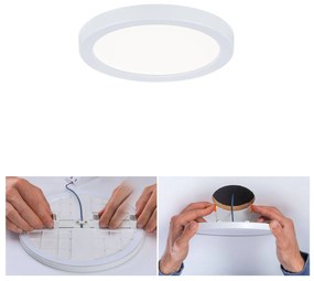 Paulmann LED panel Areo 4000K okrúhly biely 11,8cm