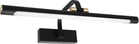 LED Kúpeľňové osvetlenie zrkadla VINCI LED/15W/230V 60 cm IP44 čierne