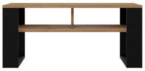 Konferenční stolek Lawa MODERN 2P dub artisan/černý