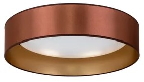 Duolla - LED Stropné svietidlo ROLLER LED/24W/230V pr. 45 cm medená/zlatá