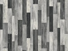 PVC podlaha PLAZA CUBAN OAK sivá