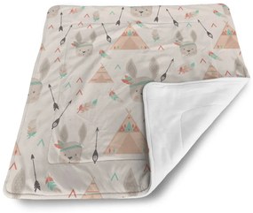 Sablio Deka pre bábätko Zajačik indián - 90x120 cm