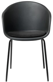 Čierna jedálenská stolička Unique Furniture Topley