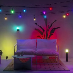 WiZ-LED RGBW Stmievateľná vonkajšia lampa ELPAS LED/3,6W/12V 2700-5000K IP65 Wi-Fi