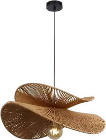 Toolight Toolight, stropné svietidlo 1xE27, APP1828-1CP, prírodná hnedá, OSW-00627