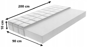 Detský penový matrac MAX RELAX COMFORT 200x90x10 cm