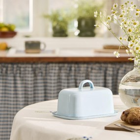 Ib Laursen Smaltovaná maselnička Light Blue