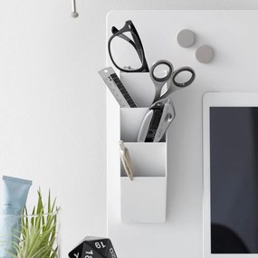 Biely kovový organizér na písacie potreby Tower – YAMAZAKI