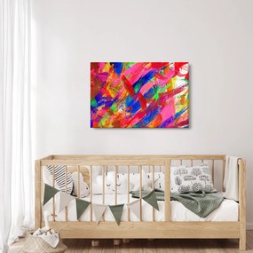 Obraz - Farebná abstrakcia (90x60 cm)