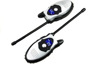 LEAN Toys Súprava krátkovlnnej vysielačky Walkie Talkie Base