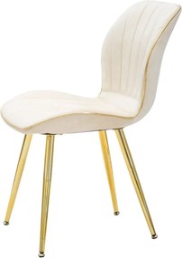 Krémovobiele jedálenské stoličky v súprave 2 ks Paris – Mauro Ferretti