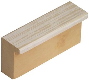DANTIK rám na obraz 60x80 | KASSETTE bílá prodřená (Plexi Čiré)