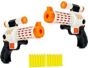 LEAN Toys Súprava pištolí s penovými šípkami s prísavkami
