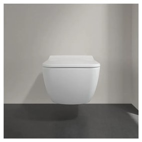 Villeroy & Boch Venticello Combi-Pack - SET Závesné WC + sedátko SlimSeat SoftClosing, alpská biela 4611RS01