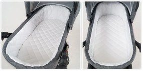 Kombinovaný kočík Raf-pol AXEL  - Jeans (2-kombinácia)