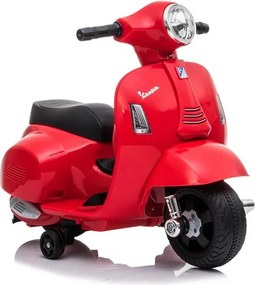 LEAN CARS Elektrický skúter Vespa GTS 300 Mini červený