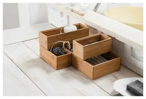 Compactor Úložný organizér Bamboo Box M, 22,5 x 7,5 x 6,5 cm