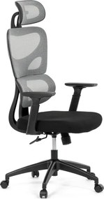 Kancelárska stolička sivá KA-K2080 GREY