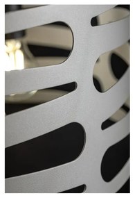 Sivé závesné svietidlo s kovovým tienidlom Marisa – GTV