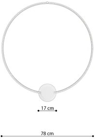 Thoro TH.252 - LED Stropné svietidlo RIO LED/50W/230V CRI90 3000K pr. 78 cm zlatá