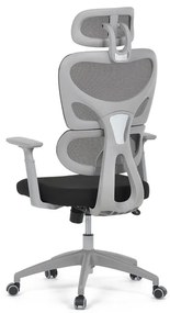 BONTEC Kancelárska stolička, hojdací mechanizmus, čierna, KA-K2081 BK Farba: Šedá