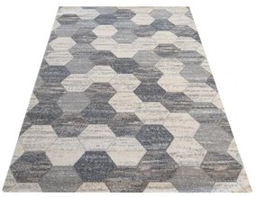 Štýlový koberc do každej izby v sivej farbe Šírka: 120 cm | Dĺžka: 170 cm
