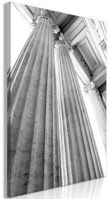 Artgeist Obraz - Stone Columns (1 Part) Vertical Veľkosť: 20x30, Verzia: Na talianskom plátne