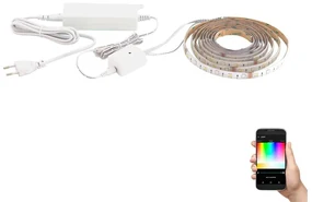 Eglo 99686 - LED RGBW Stmievateľný pásik 5m LED/11W/12/230V 2700-6500K EG99686