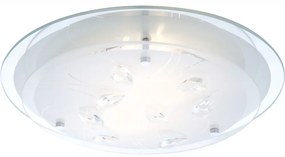 GLOBO Stropné LED svietidlo BRENDA, 33,5cm, guľaté