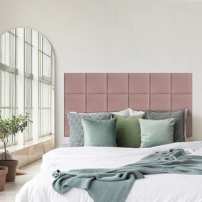 Zástena za posteľ - Štvorec - 30x30cm Farba: Ružová, Rozmer: 30x30